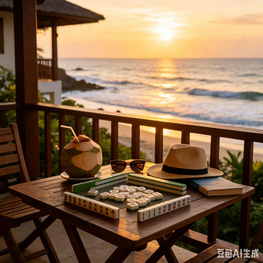 picnic mahjong set portable