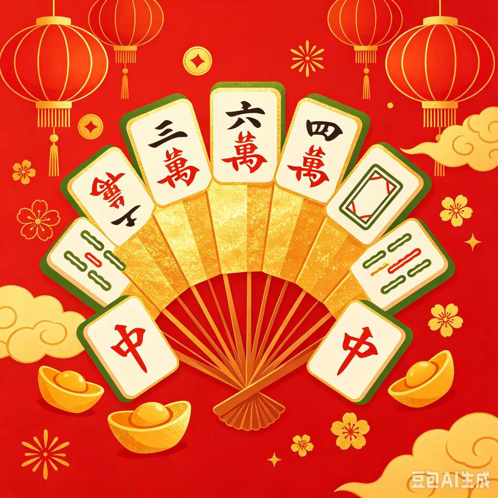 oem custom printed mahjong set