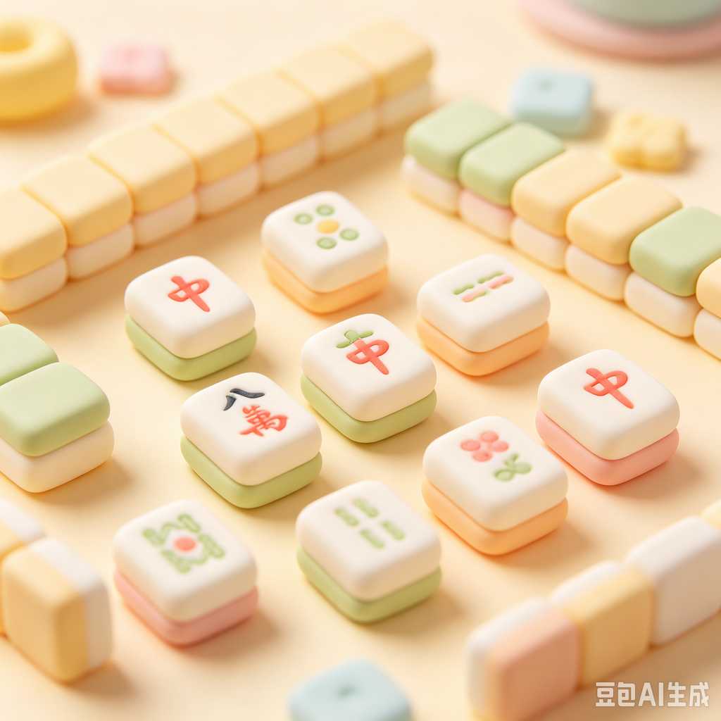 soft fabric mahjong bag