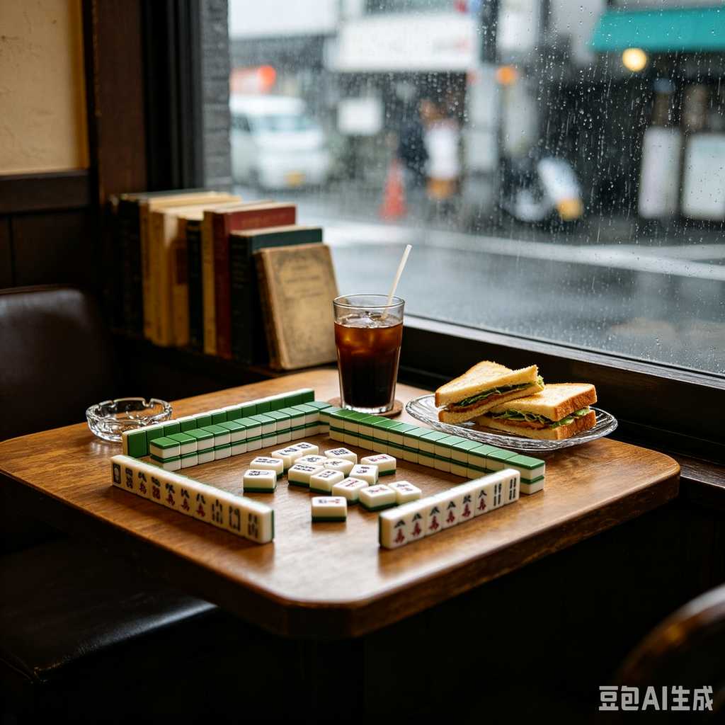 simple style mahjong set